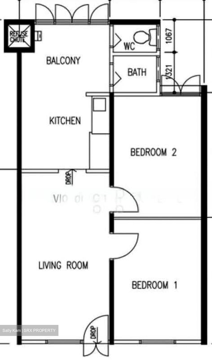 Blk 168 Stirling Road (Queenstown), HDB 3 Rooms #556830981